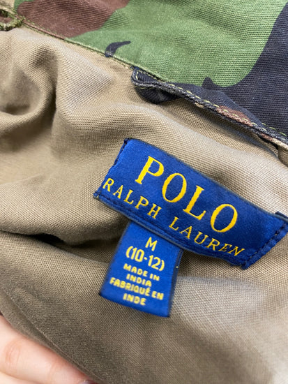 Classic Polo Ralph Lauren Jacket Age 10-12 Camouflage khaki Utility BB001