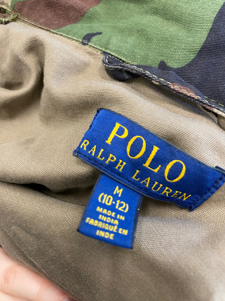 Classic Polo Ralph Lauren Jacket Age 10-12 Camouflage khaki Utility BB001