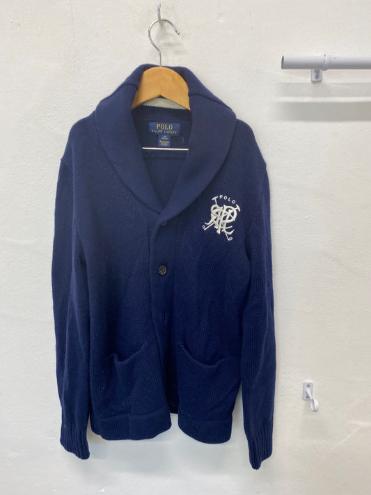 Classic Polo Ralph Lauren Cardigan Age 10-12 Navy blue BB001