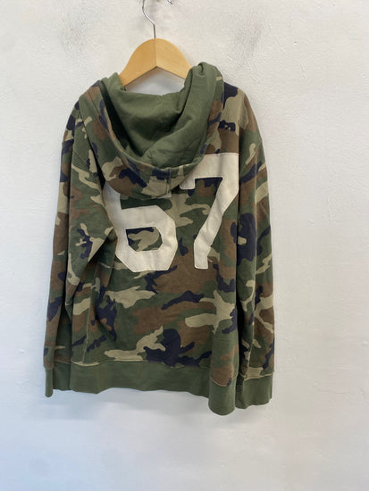 Classic POLO Ralph Lauren Hoodie Age 10-12 Camouflage khaki BB001