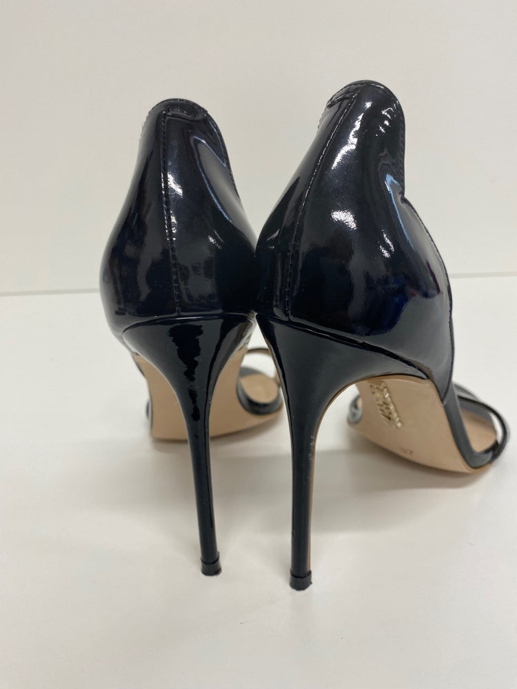 Stunning House of CB High Heels uk4 Black Dorsay Scallop BB001