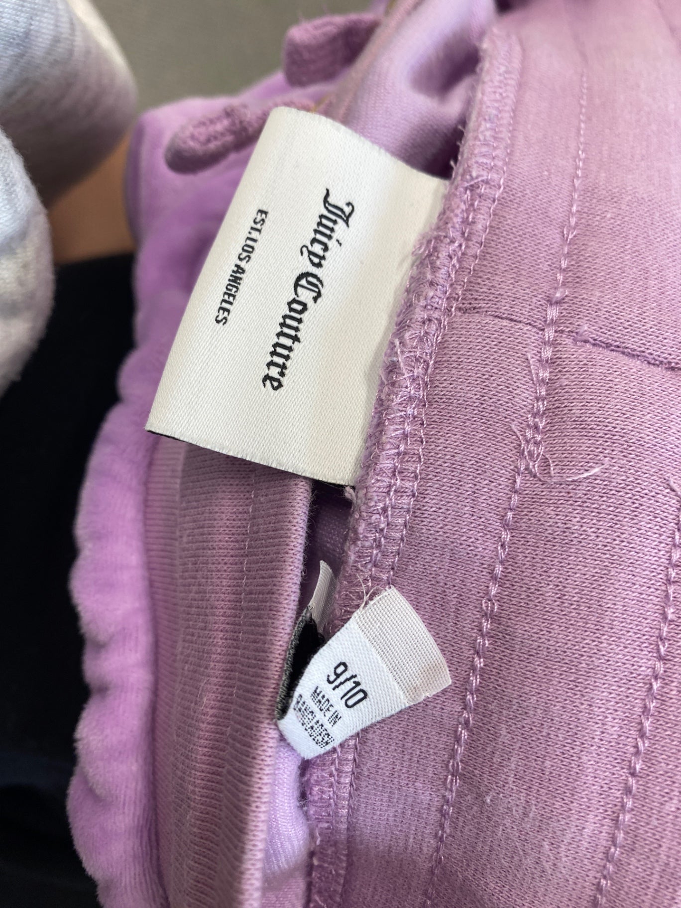 Classic Juice Couture Shorts Age 9-10 Lilac BB001