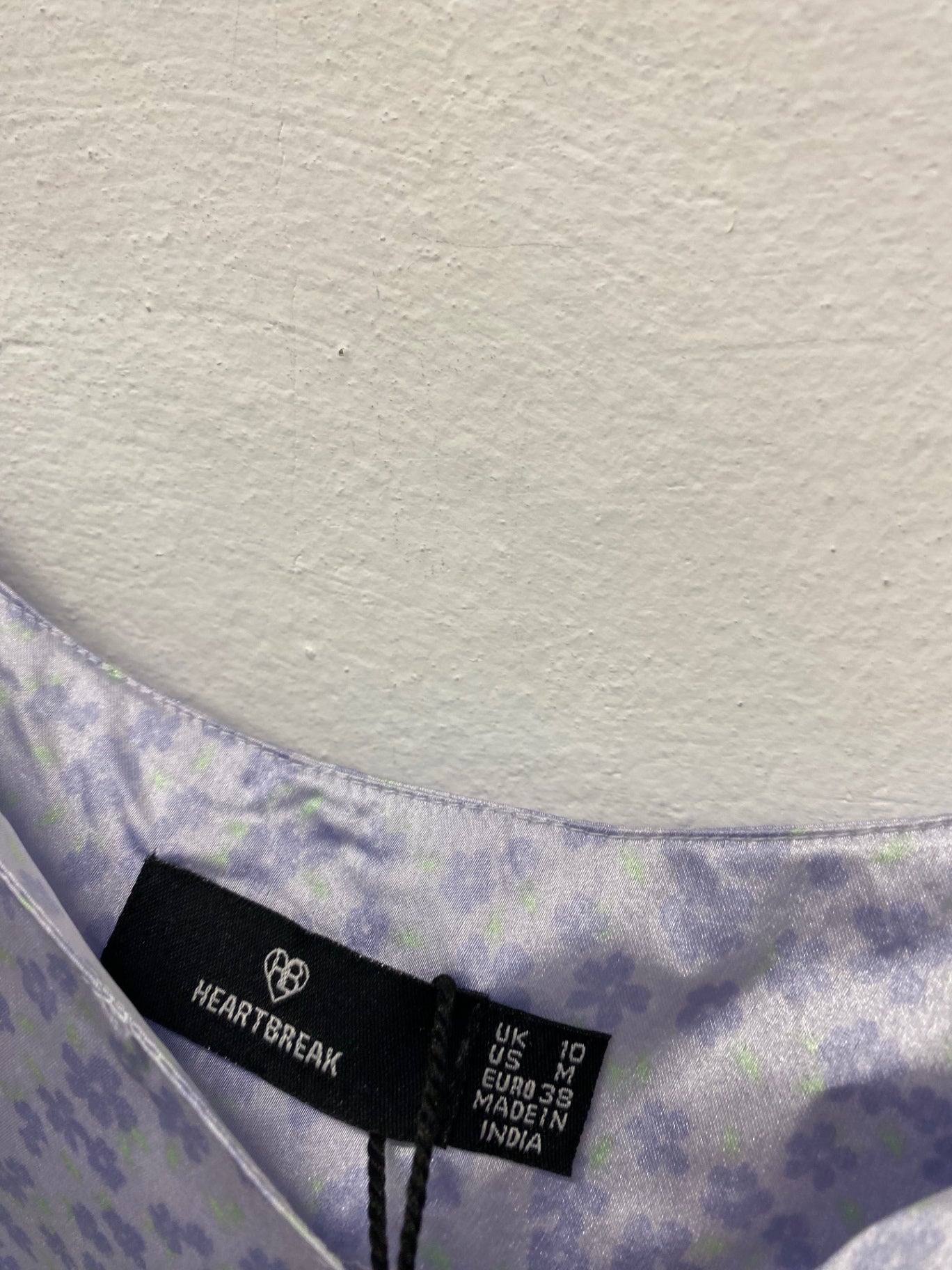 Stunning Heartbreak Dress UK 10 Lilac slip maxi dress AM006