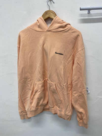 Stunning Sporty & Rich Hoodie UkL Peach classic BB001