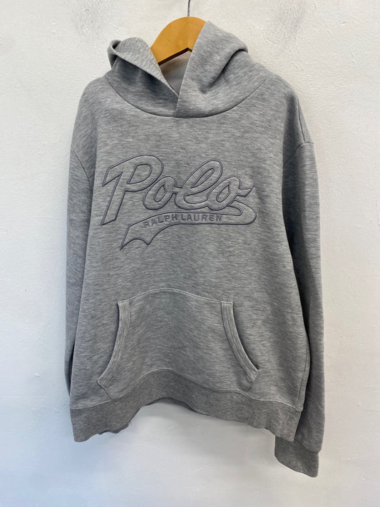 Classic Polo Ralph Lauren Hoodie Age 14-16 Grey BB001