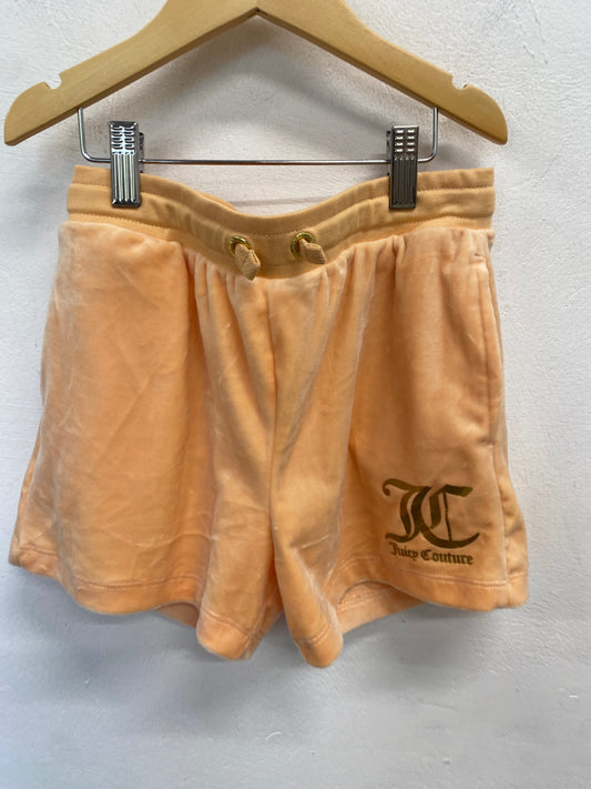 Classic Juicy Couture Shorts Age 10-11 Peach BB001