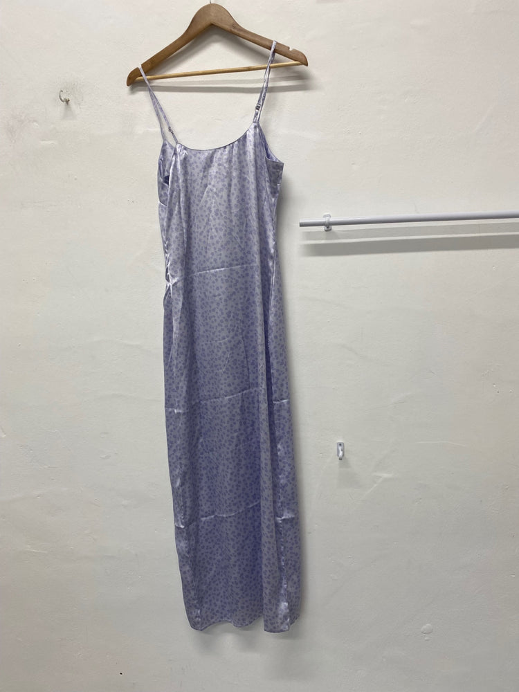 Stunning Heartbreak Dress UK 10 Lilac slip maxi dress AM006