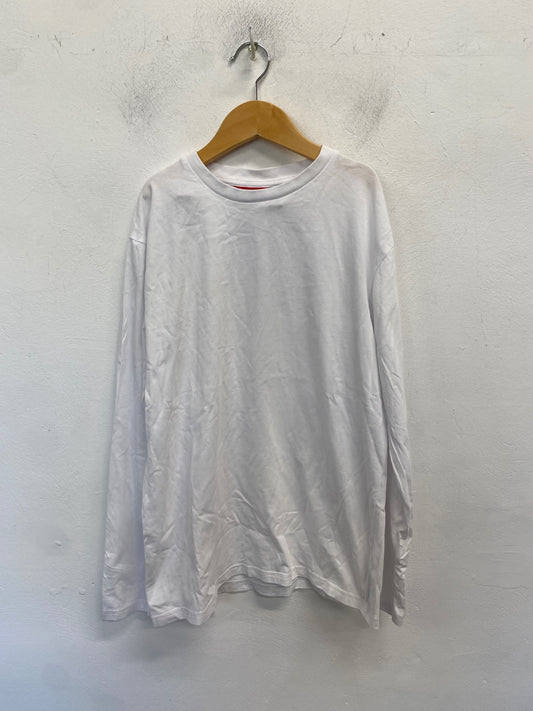 Classic Hugo boss Long Sleeve T-Shirt Age 14 White BB001
