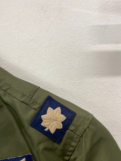 Classic Ralph Lauren Bomber Jacket Age 11-12 Olive Green BB001