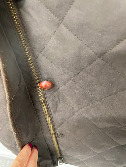 Stunning Dubarry Jacket UK 8 Brown padded classic BB001