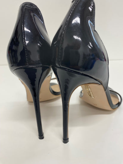 Stunning House of CB High Heels uk4 Black Dorsay Scallop BB001