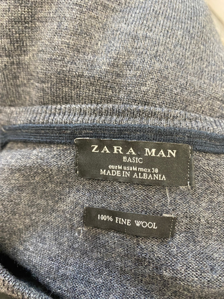 Classic Zara Man Sweater M Dark gray smart BB001