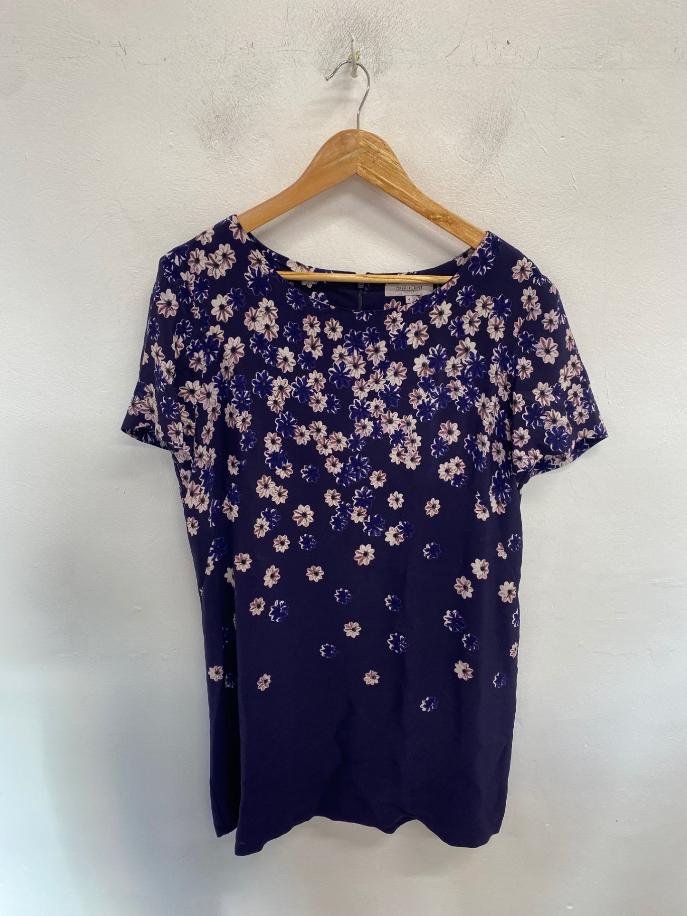 Classic Great Plains Dress XL Navy EJP01