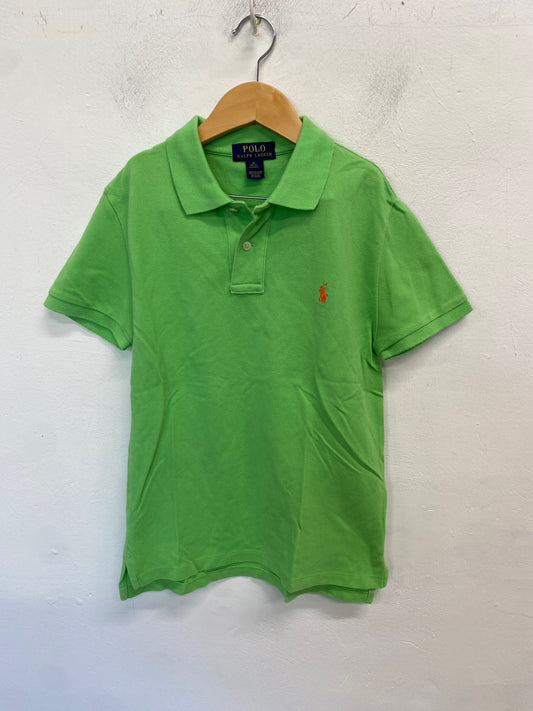 Classic Polo Ralph Lauren Polo Shirt Age 10-12 Green BB001
