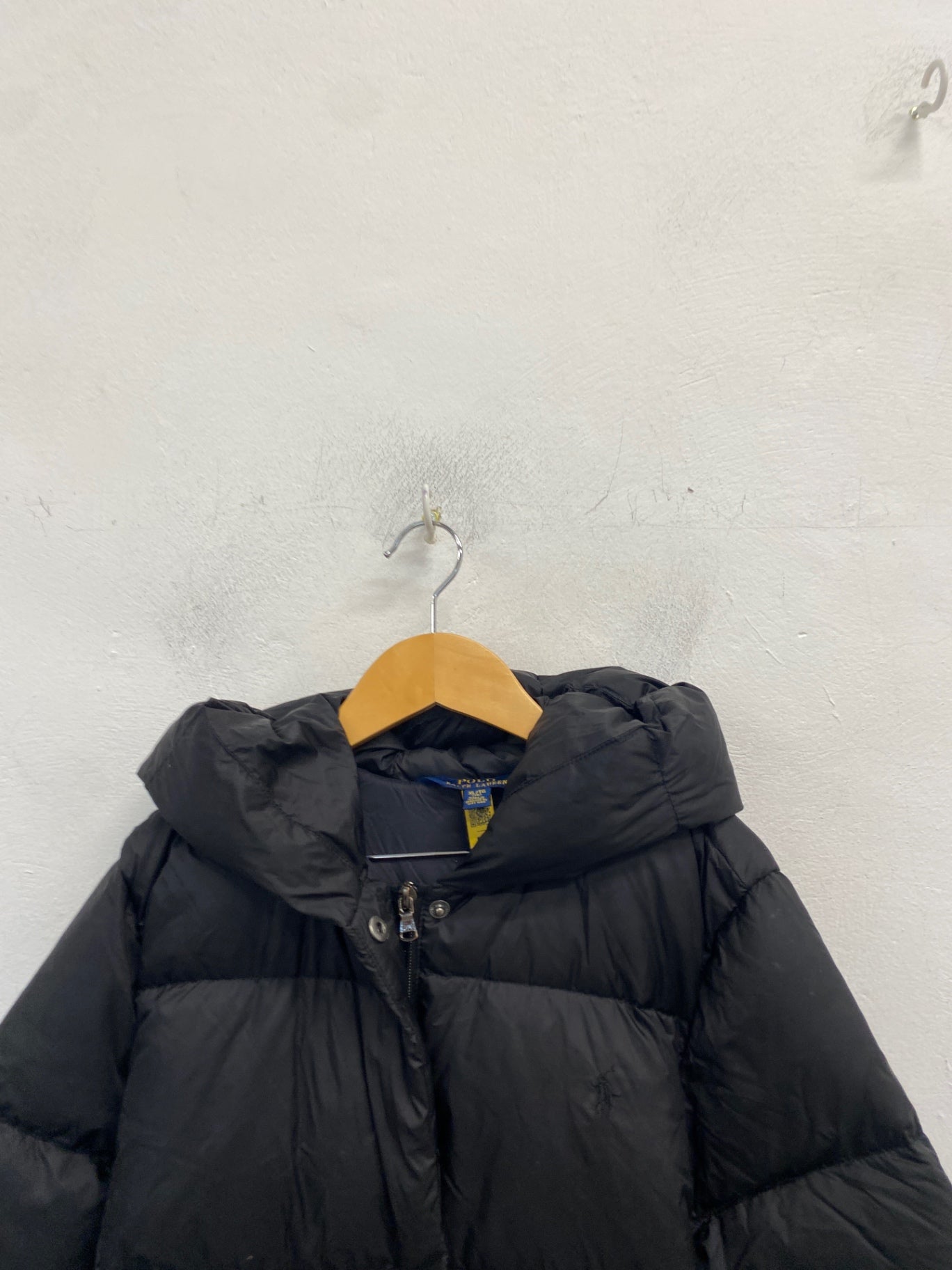 Classic Polo Ralph Lauren Puffer down Coat Age 16 Black BB001