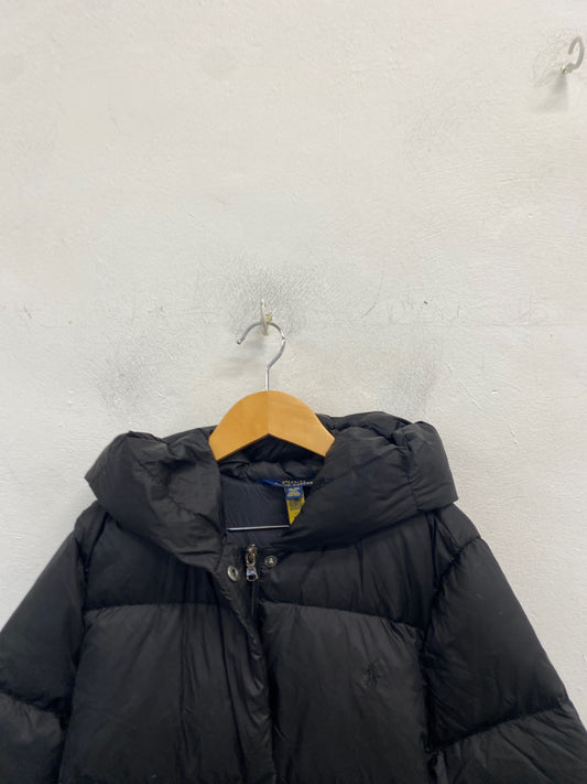 Classic Polo Ralph Lauren Puffer down Coat Age 16 Black BB001