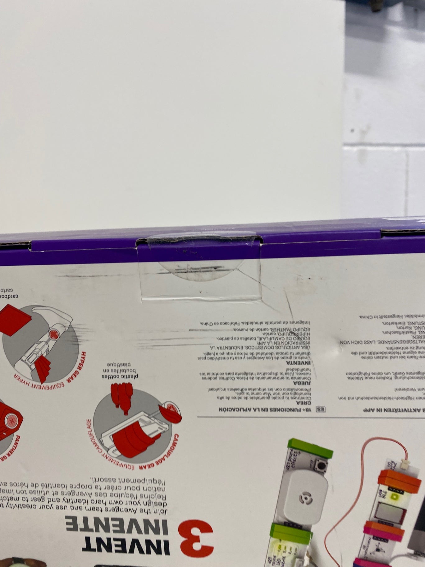 Classic littleBits Marvel Avengers Hero Inventor Kit Multiple colours BB001