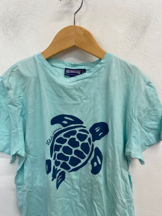 Classic Vilebrequin T-Shirt Age 12 Light Blue summer BB001