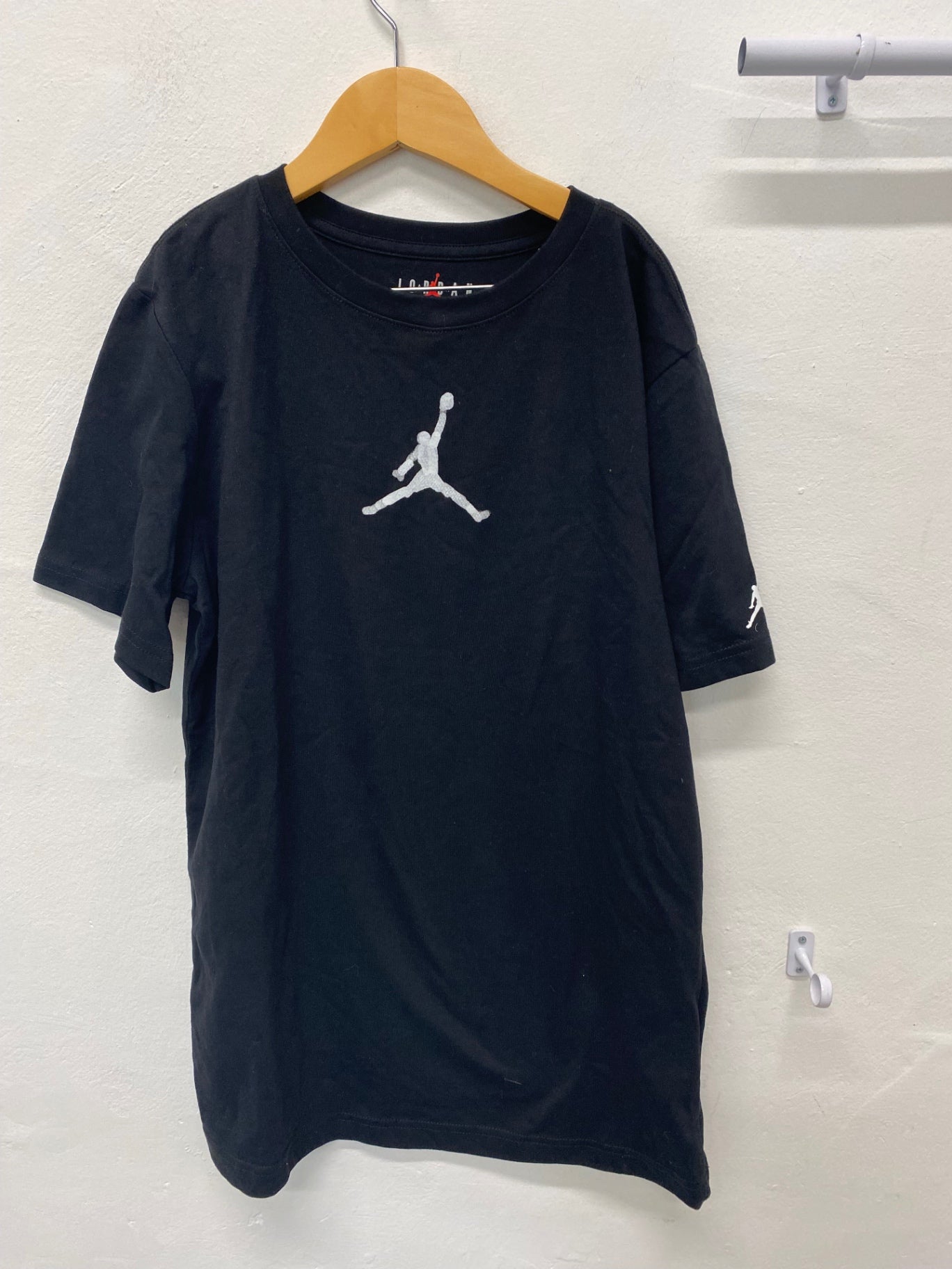Classic Jordan Air T-shirt Age 13-15 Black BB001