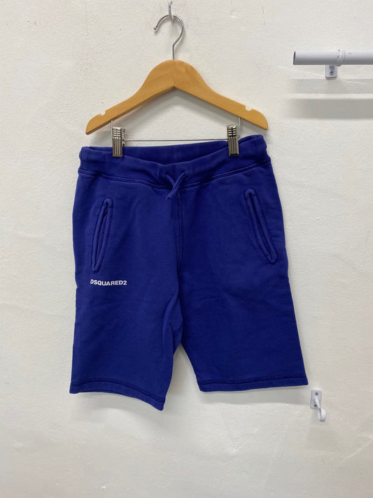Classic Dsquared2 Sweat Shorts Age10 Blue Boys BB001