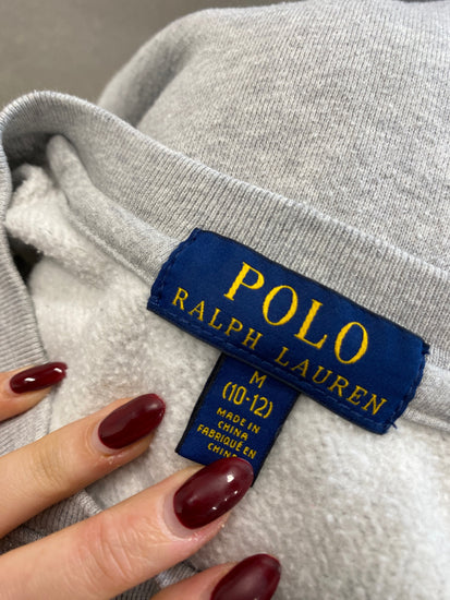 Classic Polo Ralph Lauren Sweatshirt Age 10-12 Grey BB001