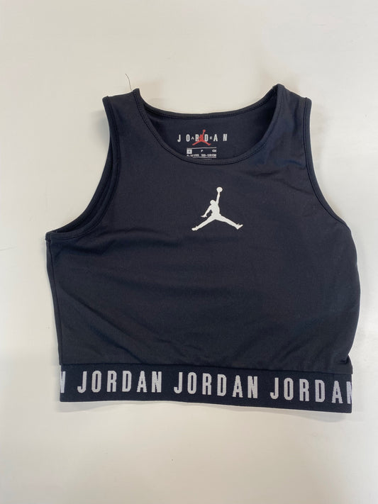 Classic Jordan Tank Top 8-10 Yrs Black gym yoga BB001