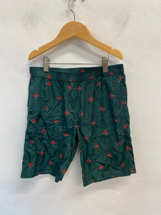 Classic Gucci Shorts Age 10 Green red designer BB001