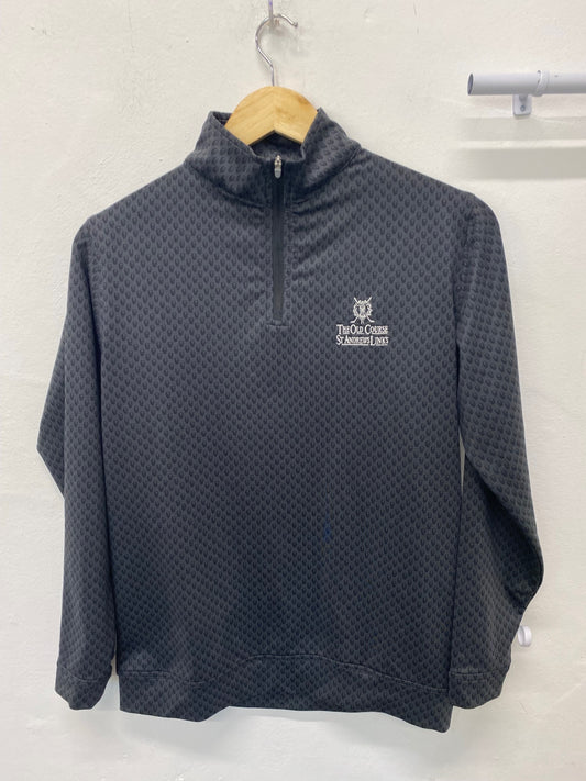 Classic Peter Miller Golf Top Age 11-12 Grey & Blacl skulls BB001