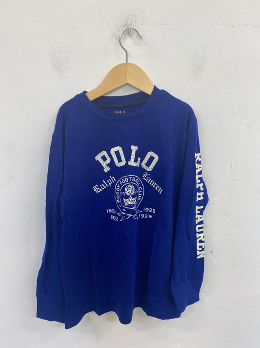 Classic Polo Ralph Lauren Sweatshirt 8 years Blue BB001