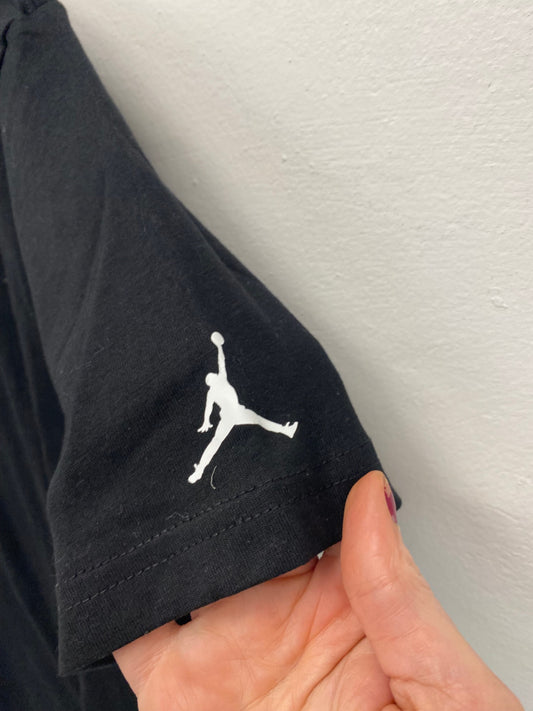 Classic Jordan Air T-shirt Age 13-15 Black BB001