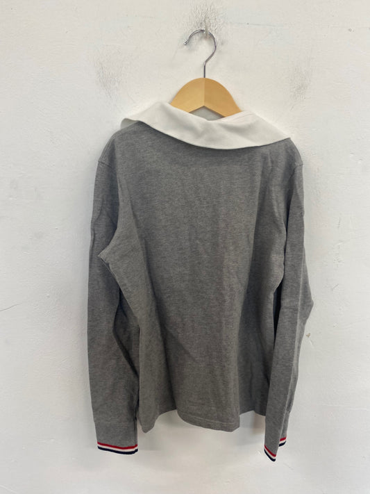 Classic Moncler Polo Shirt 11-12 Years Grey BB001