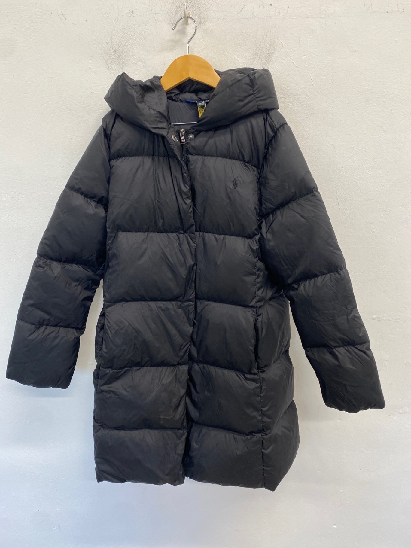 Classic Polo Ralph Lauren Puffer down Coat Age 16 Black BB001