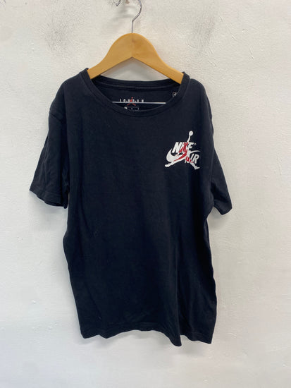 Classic Nike jordan T-Shirt Age 12-13 Black BB001