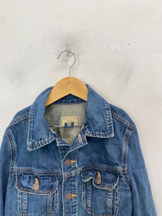 Classic Polo Ralph Lauren Denim Jacket Age 10-12 Blue BB001