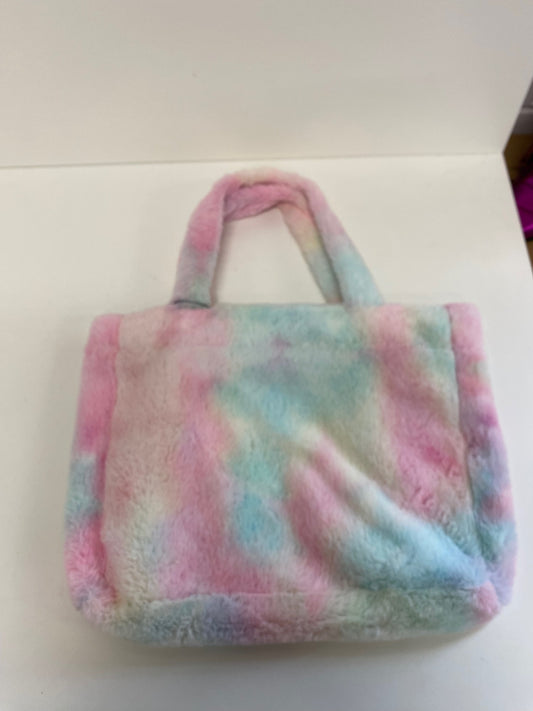 Classic Popski Fluffy rainbow bag Small Pastel Unicorn Rainbow BB001