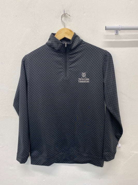 Classic Peter Miller Golf Top Age 11-12 Grey & Blacl skulls BB001