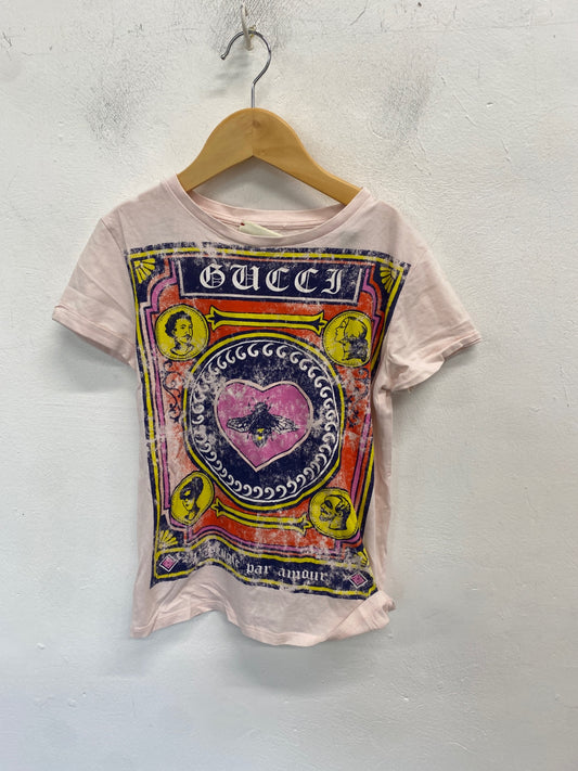 Classic Gucci T-Shirt Age 10 Pink BB001
