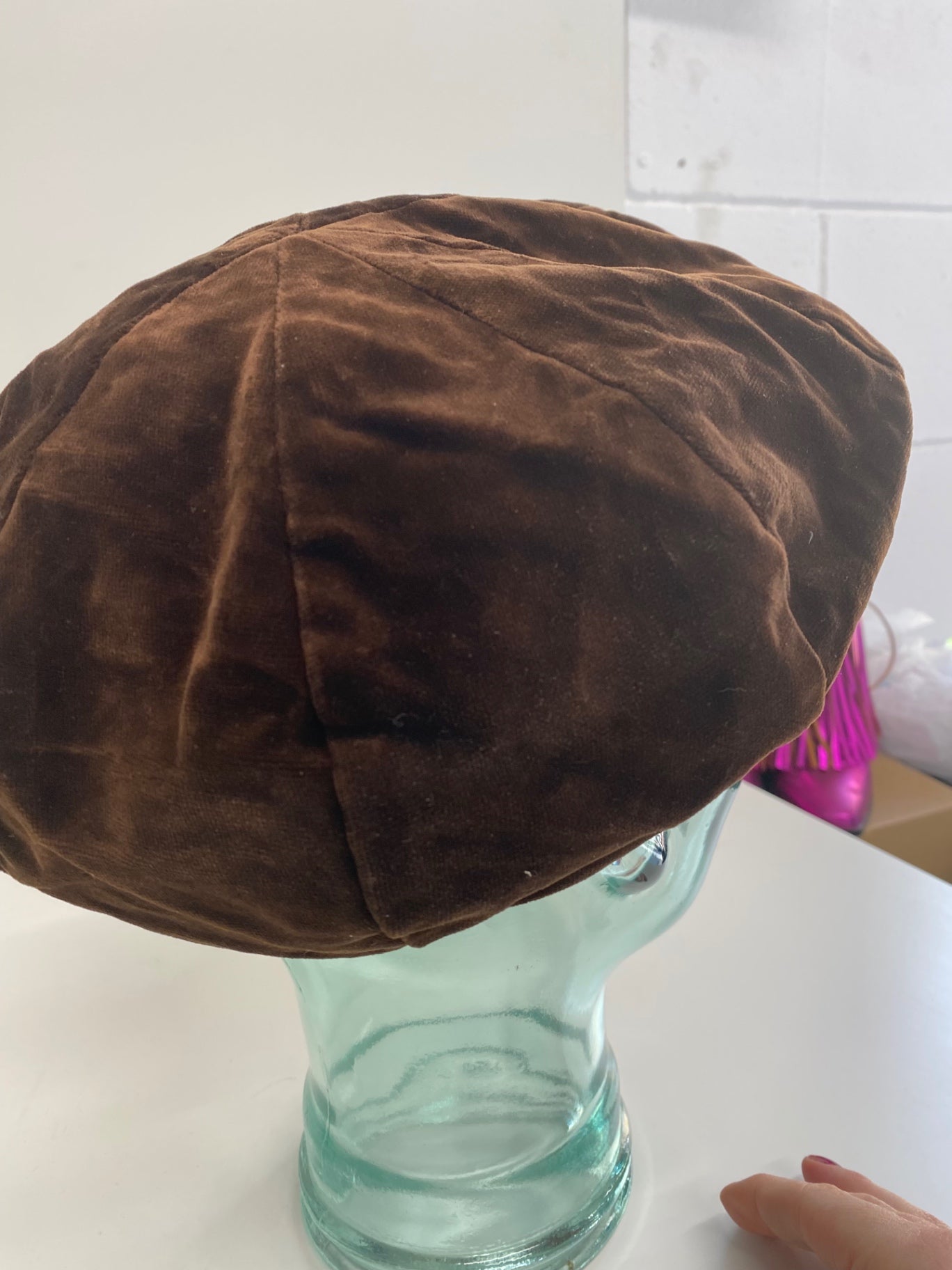 Fabulous Bermona Model Vintage Hat S Brown 1970’s classic TC002