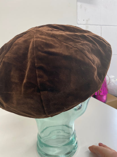 Fabulous Bermona Model Vintage Hat S Brown 1970’s classic TC002