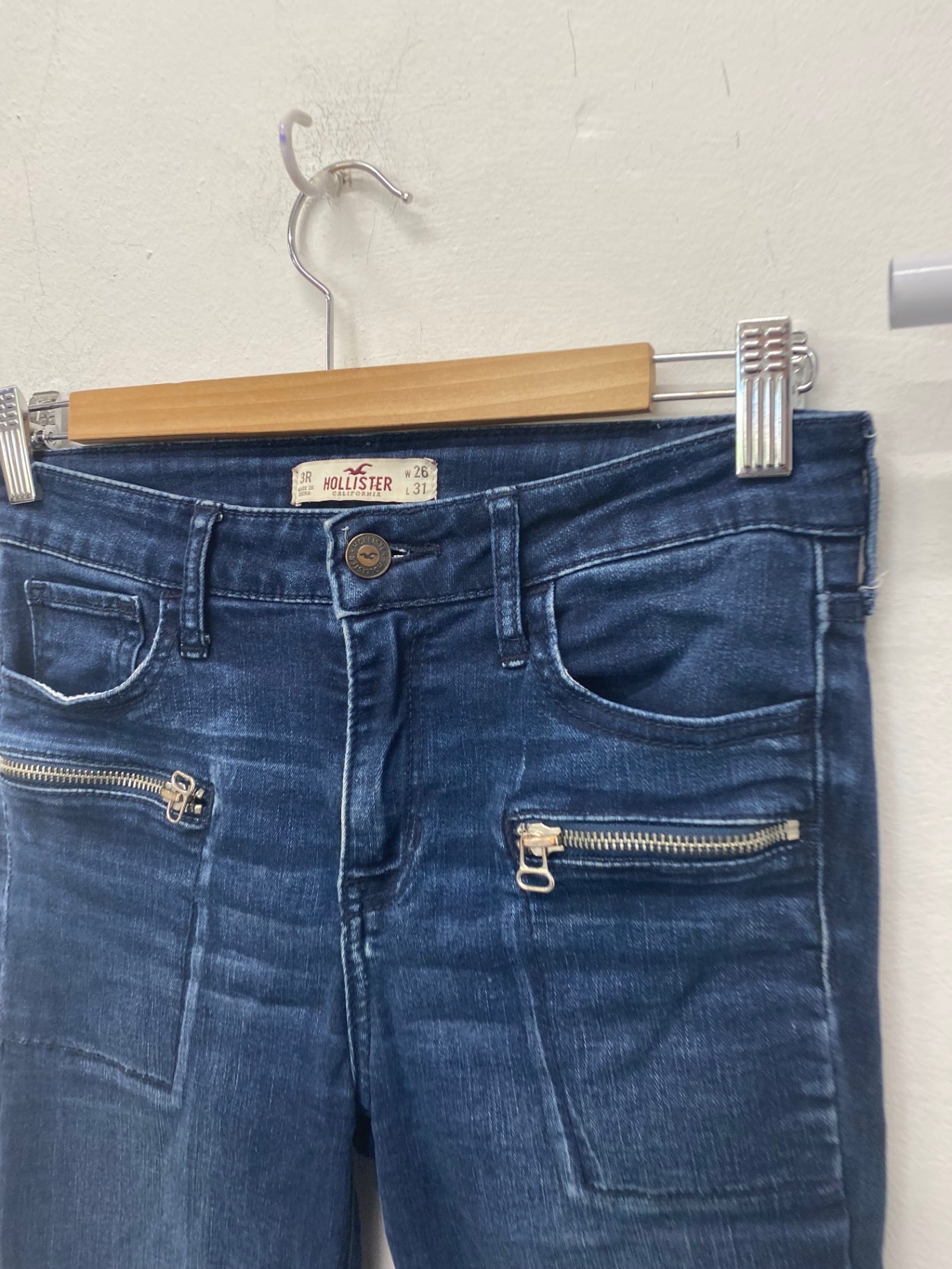 Classic Hollister Jeans W26" Dark blue L31” skinny JB006