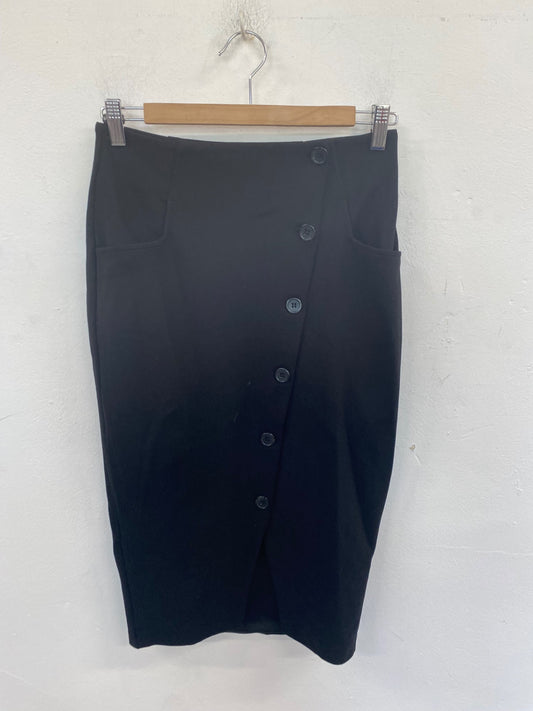 Classic Editor’s Cut Pencil Skirt UK8 Black JB006