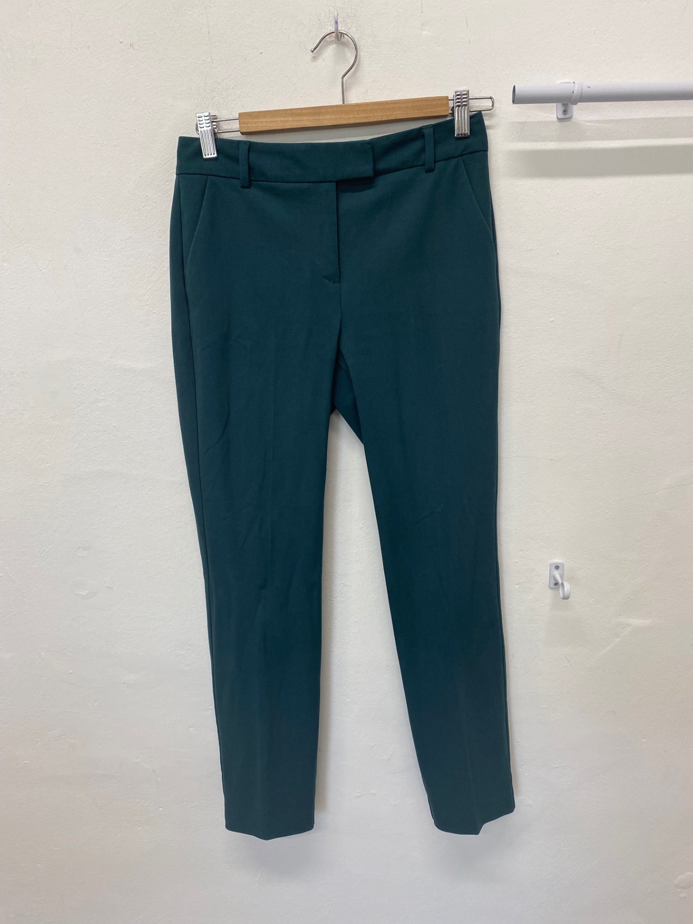 Classic Reiss Joanne Trousers cropped UK6 Forest Green JB006