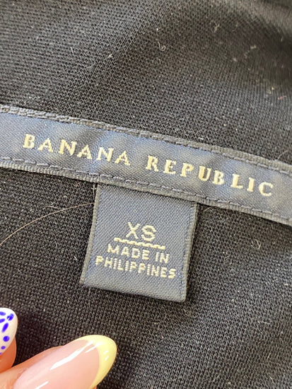 Classic Banana Republic Dress UK XS Gray and black office JB006