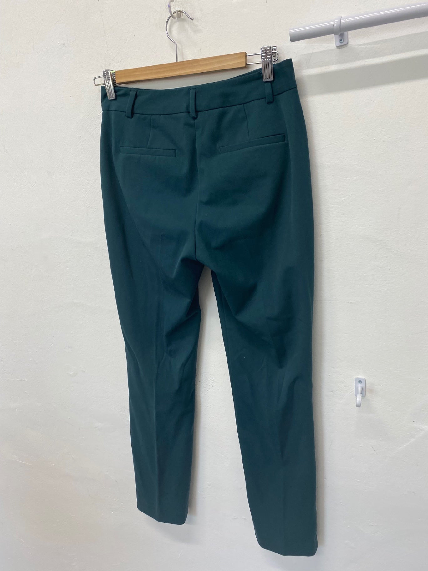 Classic Reiss Joanne Trousers cropped UK6 Forest Green JB006