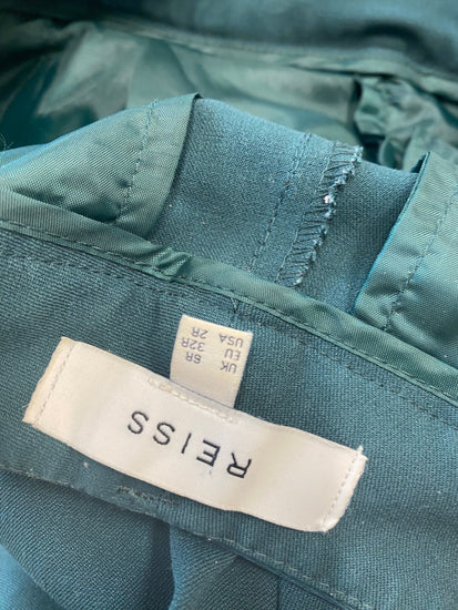 Classic Reiss Joanne Trousers cropped UK6 Forest Green JB006