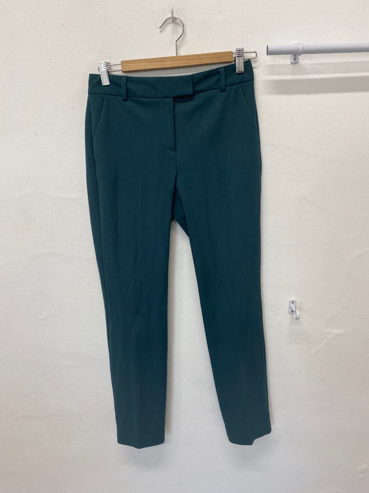 Classic Reiss Joanne Trousers cropped UK6 Forest Green JB006