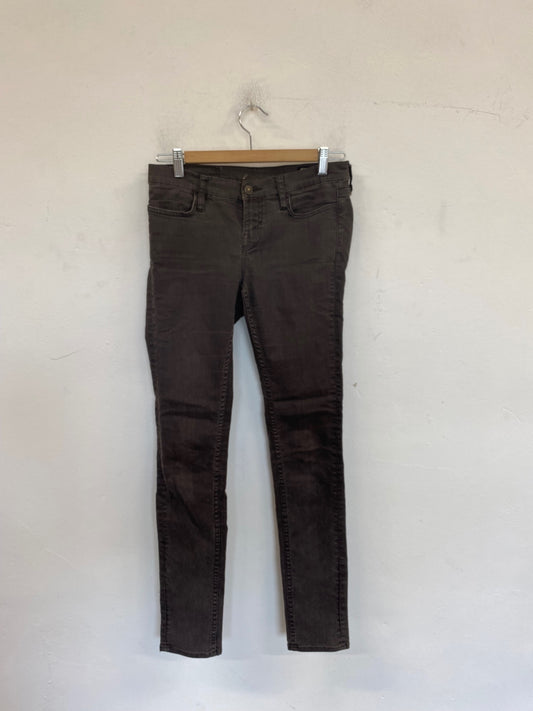 Fabulous All Saints Skinny Jeans UK6 Brown JB006