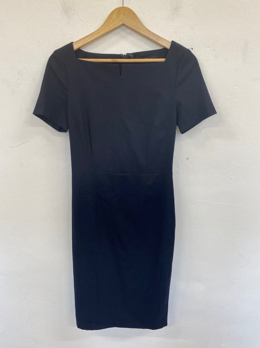 Classic Next Midi Dress UK8 Navy JB006