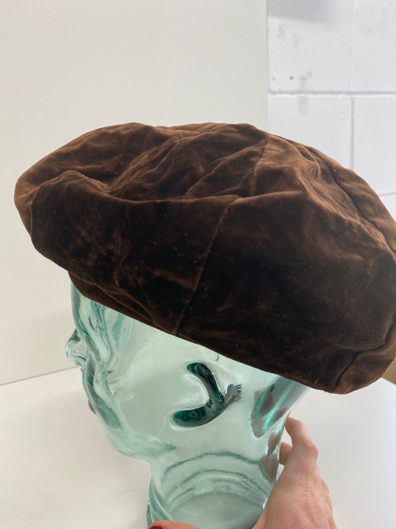 Fabulous Bermona Model Vintage Hat S Brown 1970’s classic TC002