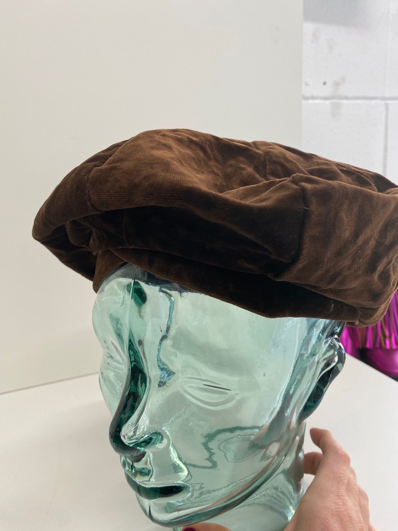 Fabulous Bermona Model Vintage Hat S Brown 1970’s classic TC002